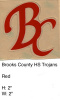 Brooks County Trojans HS (GA) Red BC